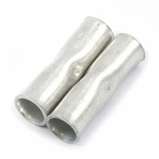 Forney Butt Connector Zinc-Plated 2 pk