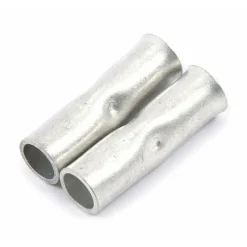 Forney Butt Connector Zinc-Plated 2 pk