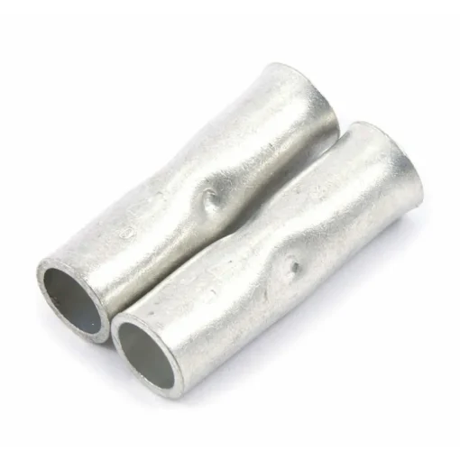 Forney Butt Connector Zinc-Plated 2 pk