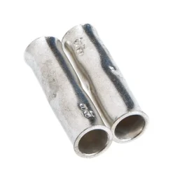 Forney Butt Connector Zinc-Plated 2 pk