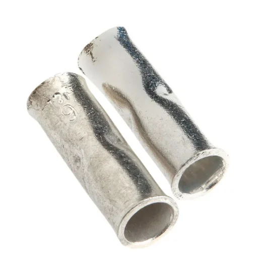 Forney Butt Connector Zinc-Plated 2 pk