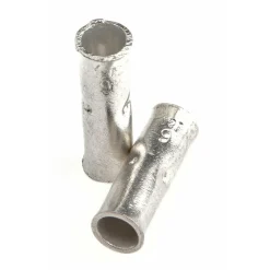 Forney Butt Connector Zinc-Plated 2 pk