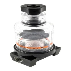 Forney Plastic/Steel Mini Air Line Filter 1/4 in. NPT 150 psi 1 pc