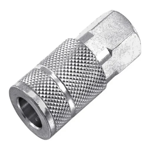 Forney Steel Air Coupler 3/8 in. Female X 1/4 in. 1 pc