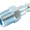 Forney Steel Air Plug 3/8 in. Male X 1/4 in. 1 pc