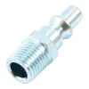 Forney Steel Air Plug 1/4 in. Male 1 pc