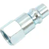 Forney Steel Air Plug 1/4 in. Female X 3/8 in. 1 pc