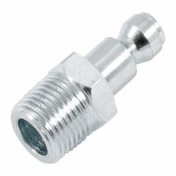 Forney Steel Air Plug 1/4 in. Male X 3/8 in. 1 pc