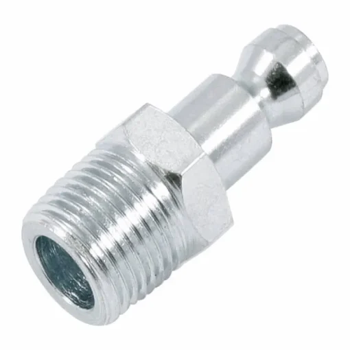 Forney Steel Air Plug 1/4 in. Male X 3/8 in. 1 pc