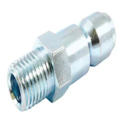 Forney Steel Air Plug 1/4 in. Male X 3/8 in. 1 pc