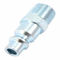Forney Steel Air Plug 3/8 in. Male X 3/8 in. 1 pc