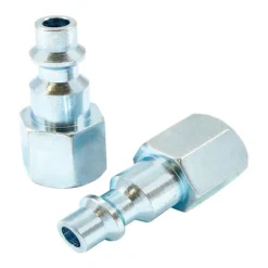 Forney Steel Plug 1/4 in. Female X 1/4 in. 2 pc