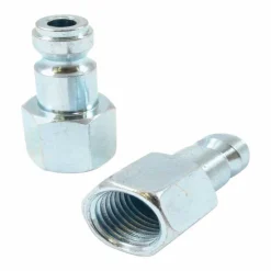 Forney Steel Plug 1/4 in. Female X 1/4 in. 2 pc