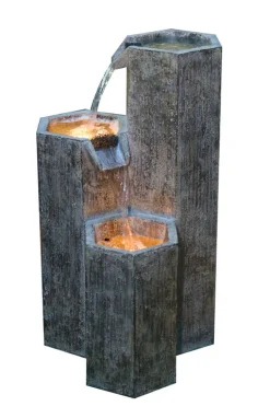 FOUNTAIN 3 TIER HEXAGON