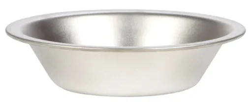 Fox Run 4-1/4 in. W 5 in. Individual Pie Pan Silver