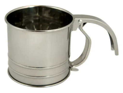 Fox Run Silver Stainless Steel Flour Sifter 1 cups