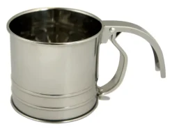 Fox Run Silver Stainless Steel Flour Sifter 1 cups