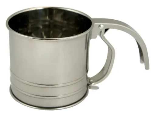 Fox Run Silver Stainless Steel Flour Sifter 1 cups