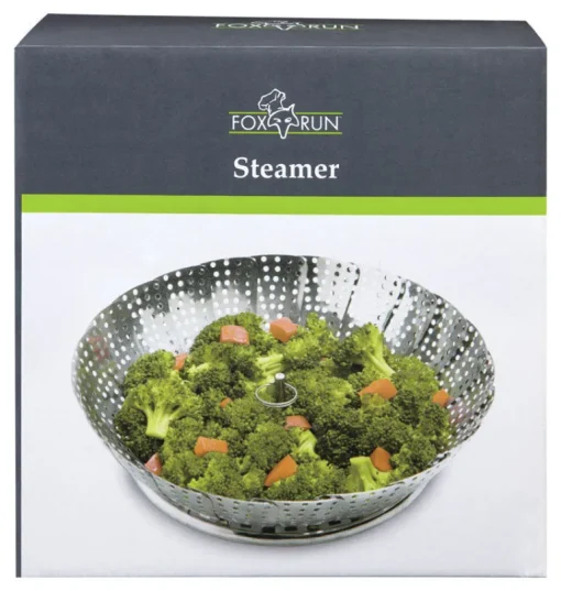 Fox Run Silver Stainless Steel Steamer Basket