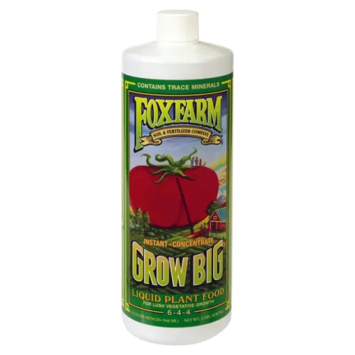FoxFarm Grow Big Liquid Concentrate Plant Food 1 qt