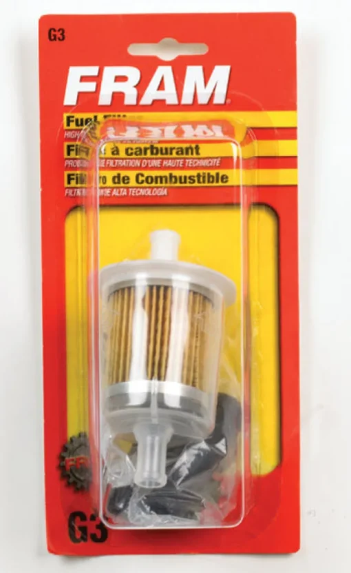 Fram 10 Micron Conductive Plastic Fuel Filter 3.672 H in.