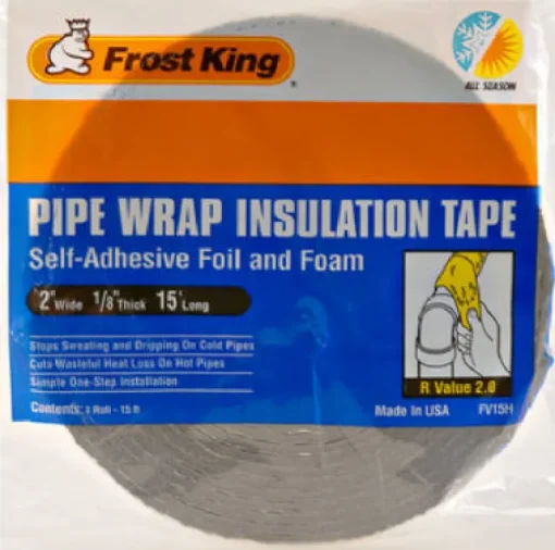 Frost King 15 ft. L Foam Tape Insulation (Pack of 12).