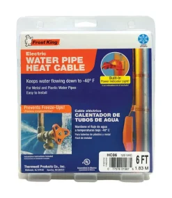 Frost King 6 ft. L Heating Cable For Roof and Gutter/Water Pipe