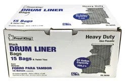 Frost King 55 gal Drum Liners Twist Tie 15 pk