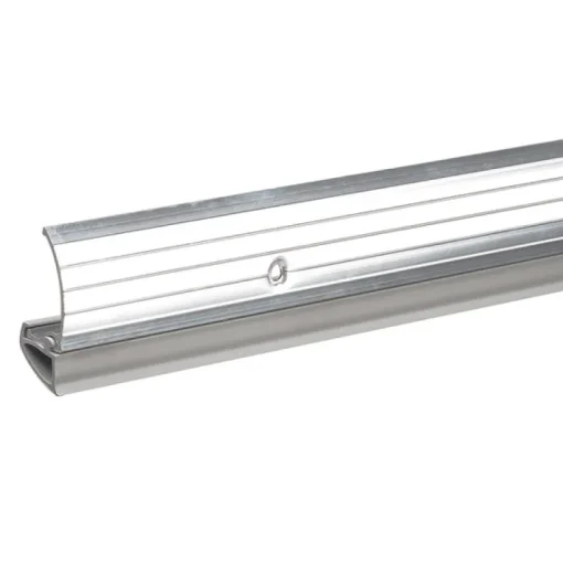 Frost King 1 H x 1.75 in. W x 36 in. L Aluminum/Vinyl Bumper Threshold Silver