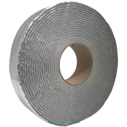 Frost King 2 in. W X 30 ft. L 2.0 Reflective Fiberglass Pipe Insulation Wrap Roll 5 sq ft (Pack of 12).