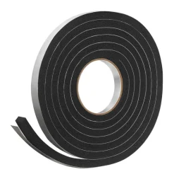 Frost King Black Rubber Foam Weather Seal For Doors and Windows 10 ft. L X 0.44 in.