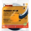 Frost King Black Rubber Foam Weather Seal For Doors and Windows 10 ft. L X 0.44 in.