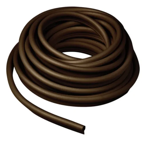 Frost King Brown Vinyl Tubular Gasket Weatherstrip for Doors and Windows 17 L ft. x 1/2 W in.