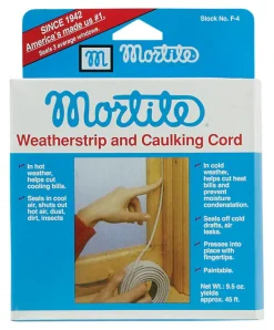 Frost King Mortite Gray Poly Form Self Adhesive Caulking Cord for Windows 1/4 Thick in. x 45 L ft.