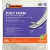 Frost King White Poly Foam Weather Seal For Doors and Windows 17 ft. L X 0.25 in.