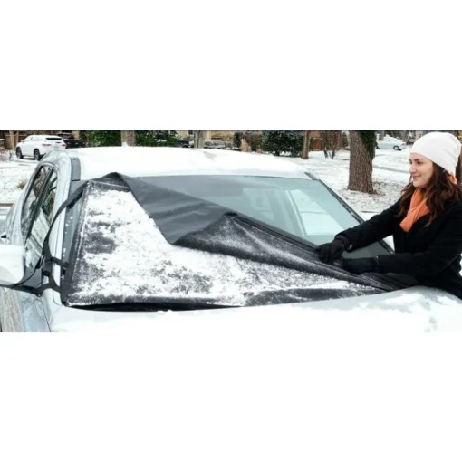 FrostGuard Pro Black Standard Windshield Cover 1 pk