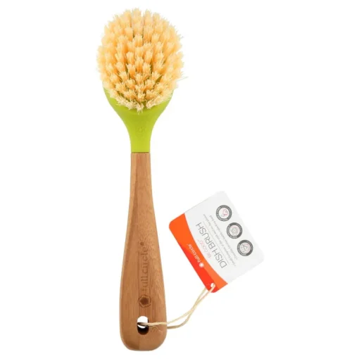 Full Circle 2.56 in. W Medium Bristle Bamboo Handle Dish Brush