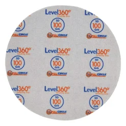 Full Circle Level 360 8.75 in. Aluminum Oxide Hook and Loop Sanding Disc 100 Grit Medium 5 pk