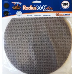 Full Circle Level 360 8.75 in. Aluminum Oxide Hook and Loop Sanding Disc 180 Grit Very Fine 5 pk