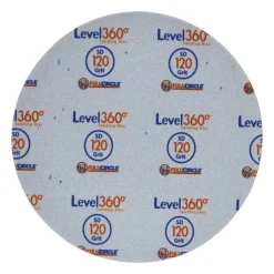 Full Circle Level 360 8.75 in. Aluminum Oxide Hook and Loop Sanding Disc 120 Grit Very Fine 5 pk