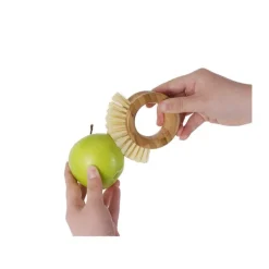 Full Circle The Ring 3.74 in. W Medium Bristle 3.54 in. Bamboo Handle Vegetable Brush