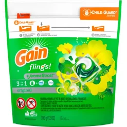 GAIN FLINGS 16PK (Pack of 6)