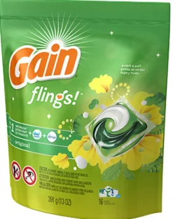 GAIN FLINGS 16PK (Pack of 6)