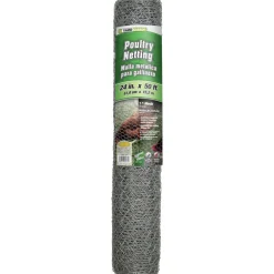 Galvanized Poultry Netting, 24-In. x 50-Ft.