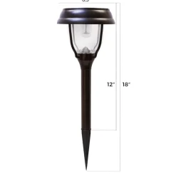 Gama Sonic Brown Solar Powered LED Garden Stake 1 pk