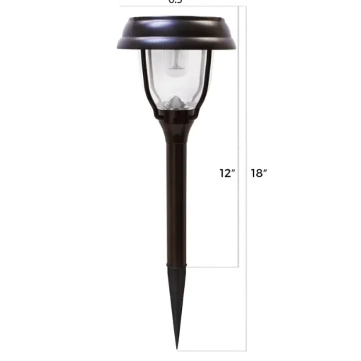 Gama Sonic Brown Solar Powered LED Garden Stake 1 pk