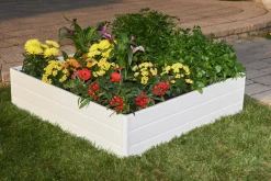 GARDEN BED WHT11.5X44.5"