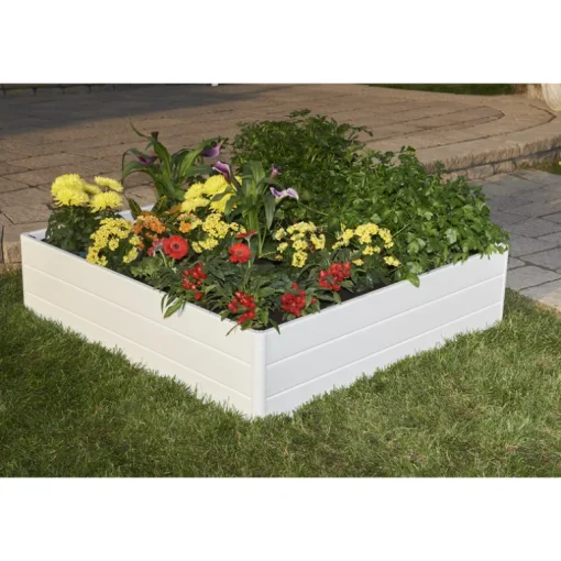 GARDEN BED WHT11.5X44.5"