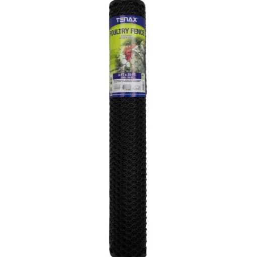 Garden Craft 36 in. H X 25 ft. L Plastic Poultry Fence 2 in.
