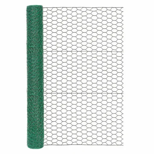 Garden Craft 36 in. H X 25 ft. L Steel Fencing 1 in. X 1 in. in.